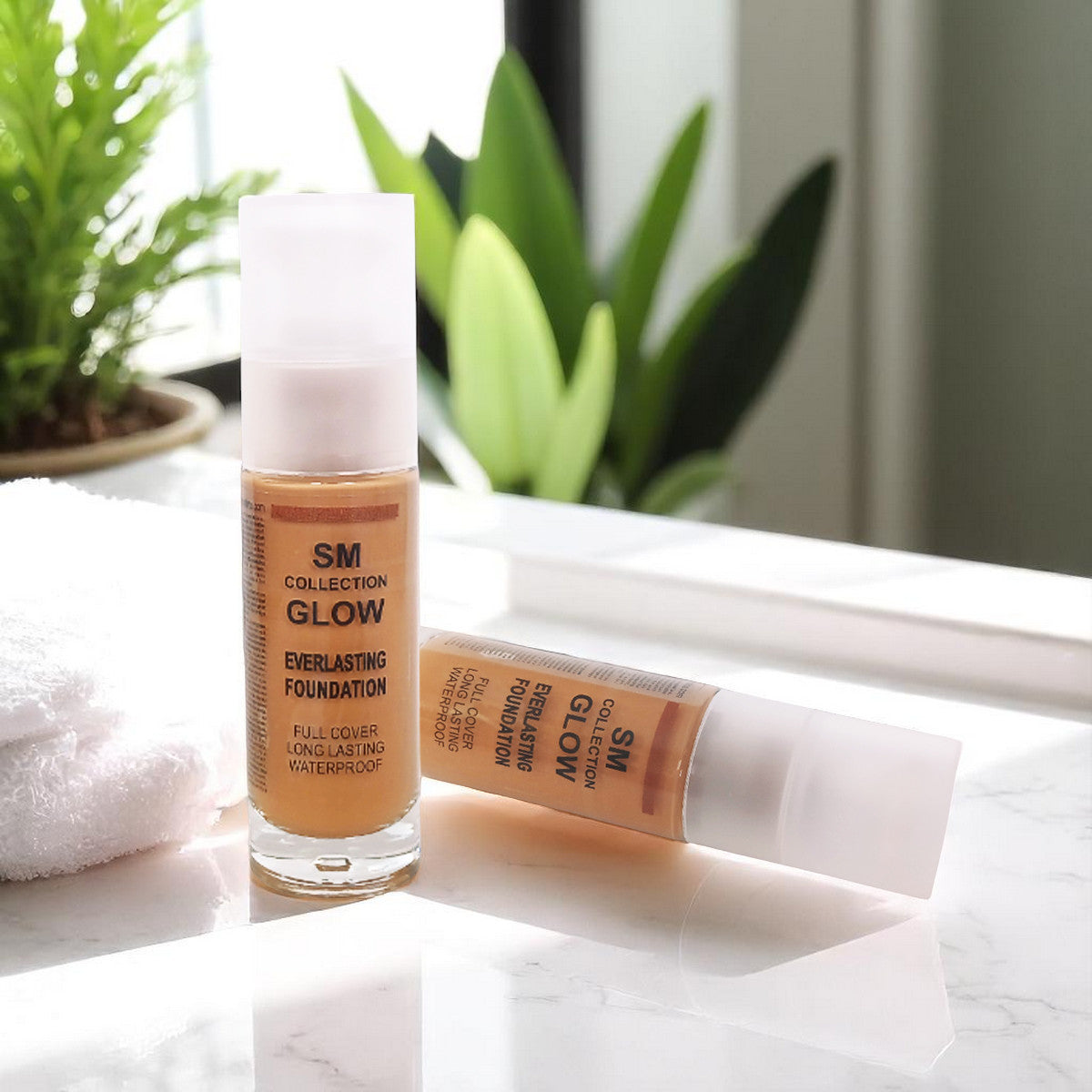 Fond de ten rezistent la apă (pentru ten închis la culoare, ten bronzat), 30 ml