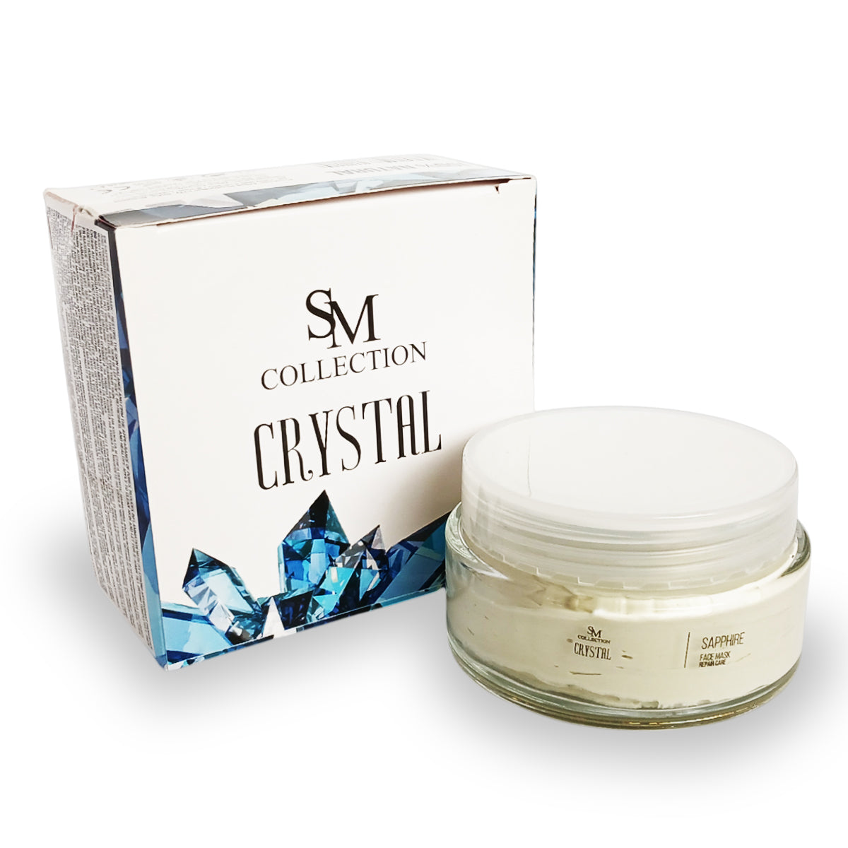 Mască facială cu pudră de safir 100 ml