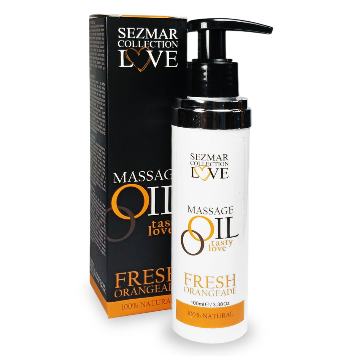 Ulei de masaj intim cu portocale, 100 ml