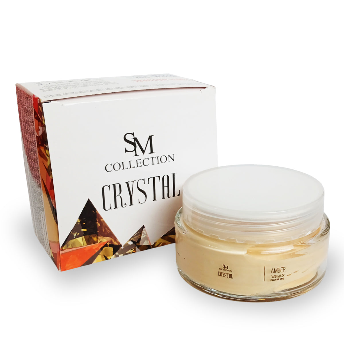 Mască facială cu pudră de chihlimbar, 100 ml