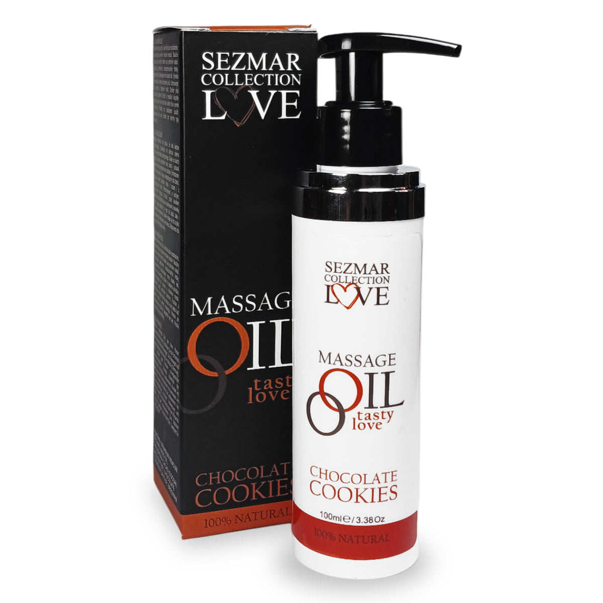 Ulei de masaj intim cu fursecuri de ciocolată, 100 ml