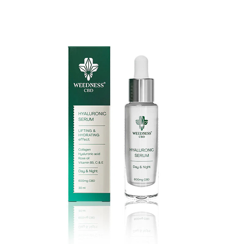 Ser hialuronic lifting 24h cu 600mg CBD, 30ml