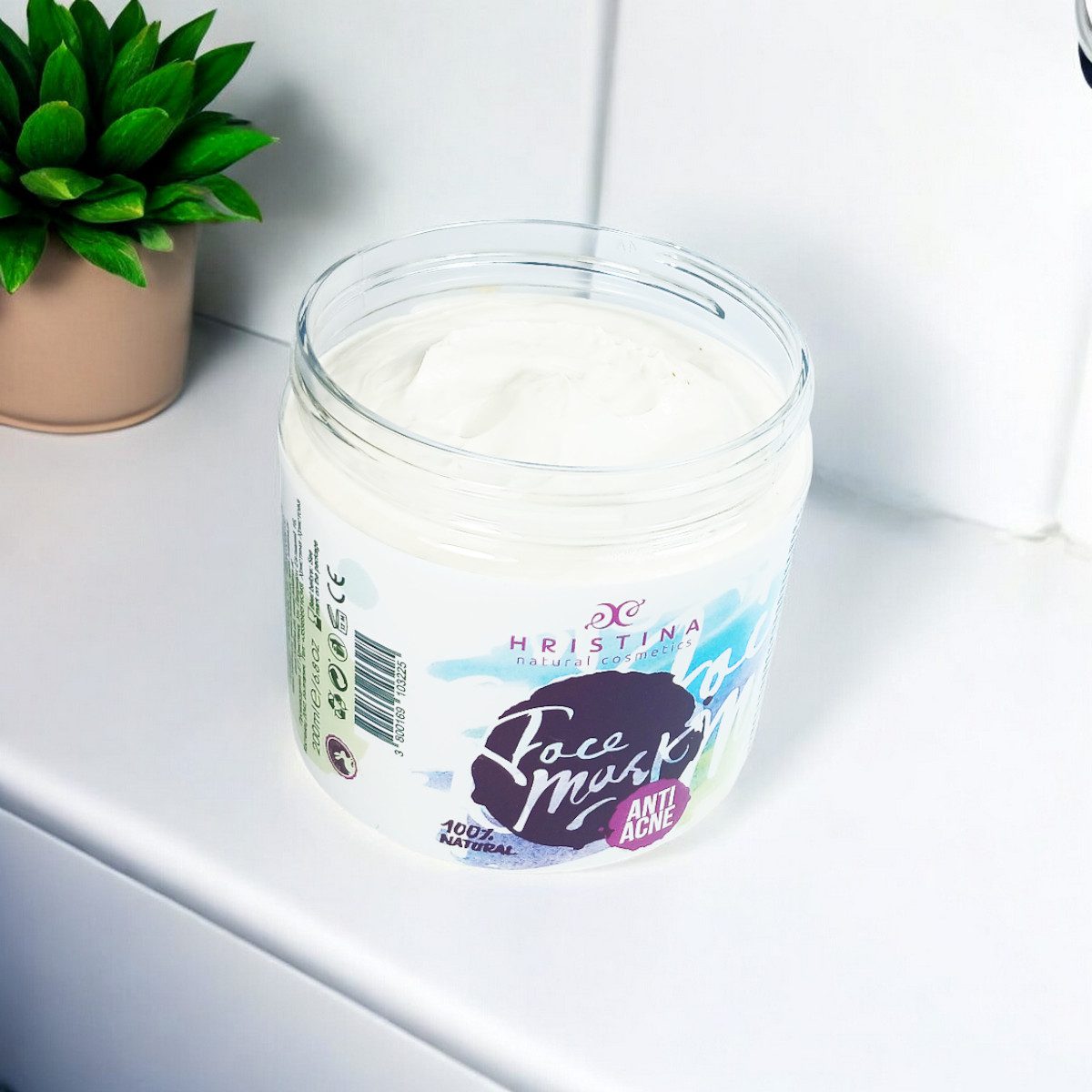 Mască facială anti-acnee, 200 ml