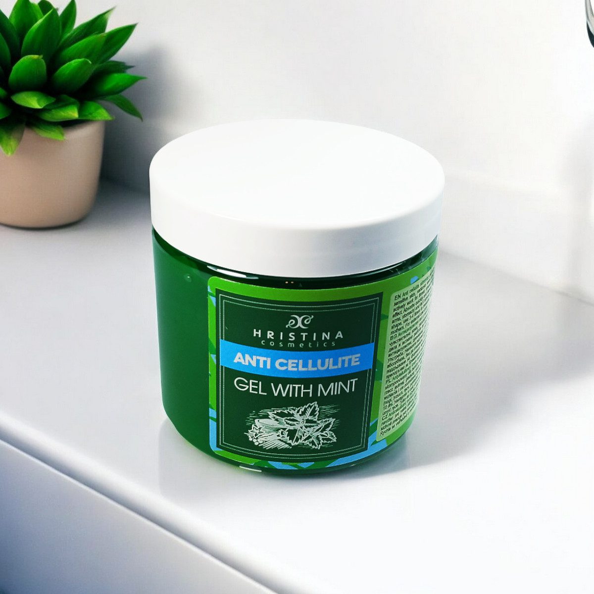 Gel anticelulitic cu mentă, 200 ml