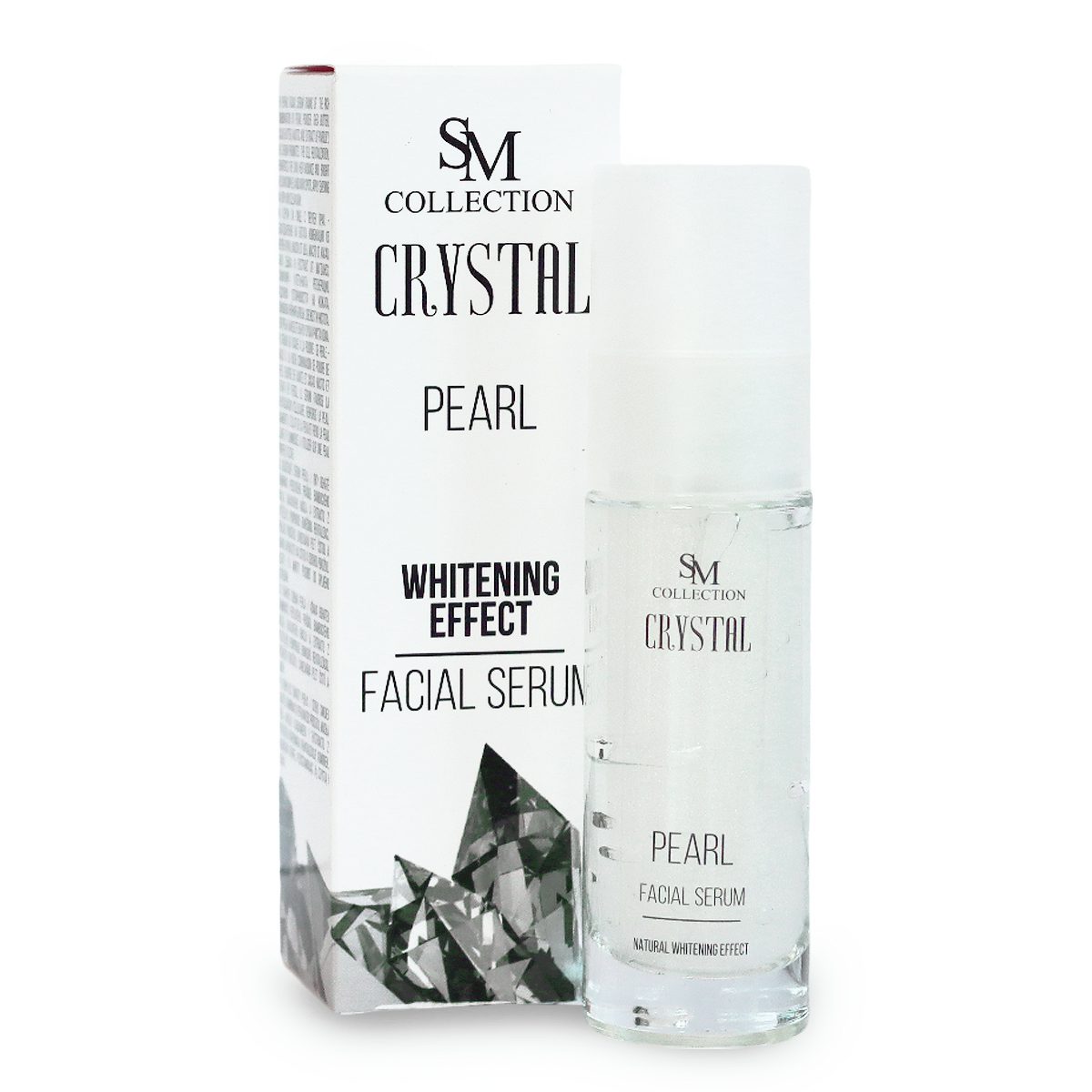 Ser facial cu pudră de perle, 30 ml