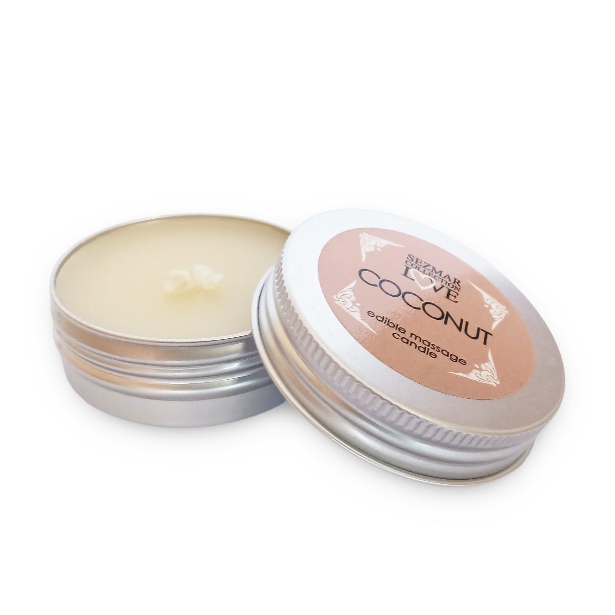 Lumânare de masaj cu nucă de cocos, 30 ml