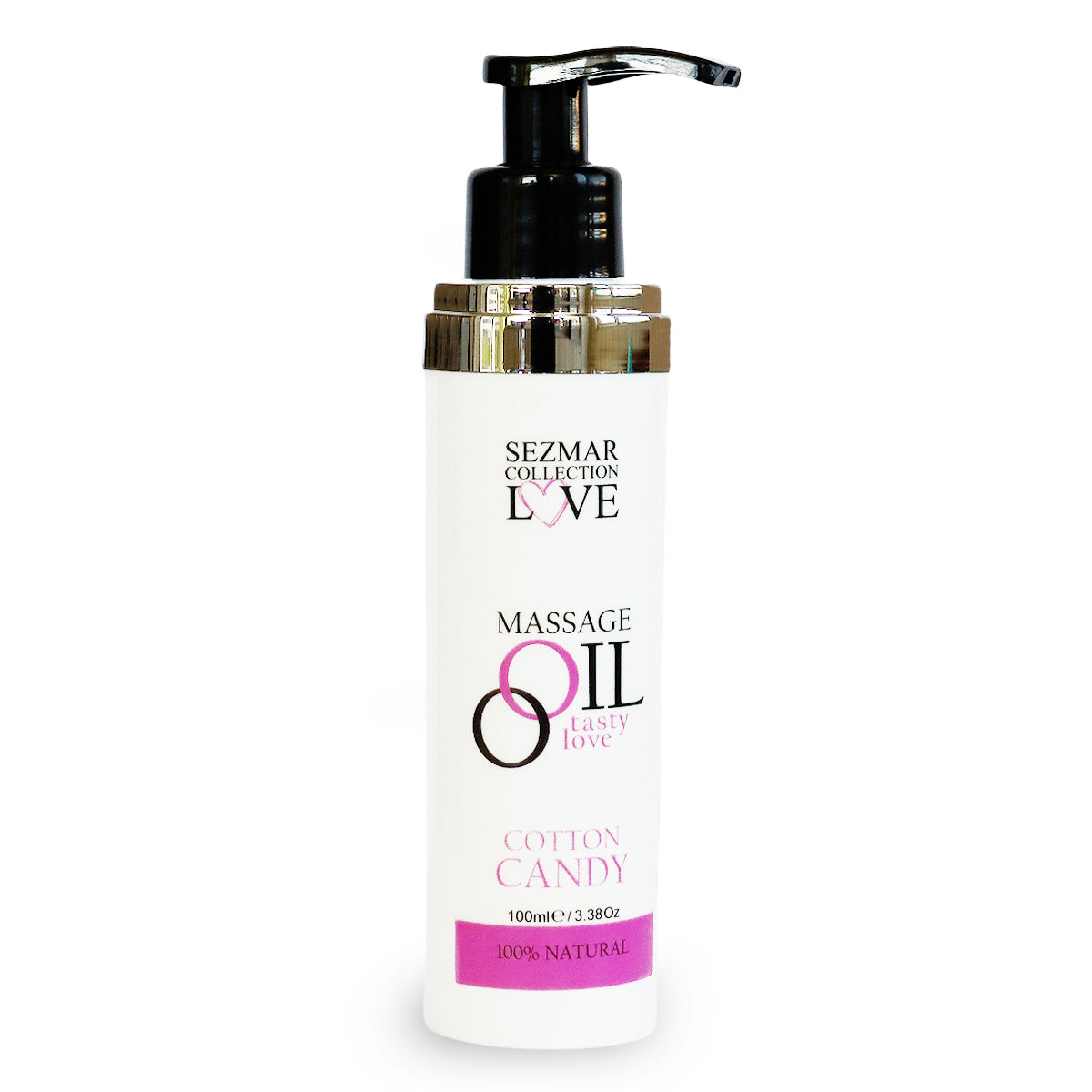 Ulei de masaj intim vată de zahăr, 100 ml