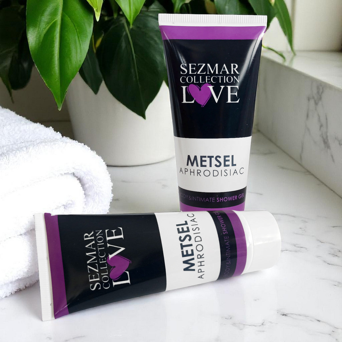 Gel de duș afrodisiac Metzel, 200 ml