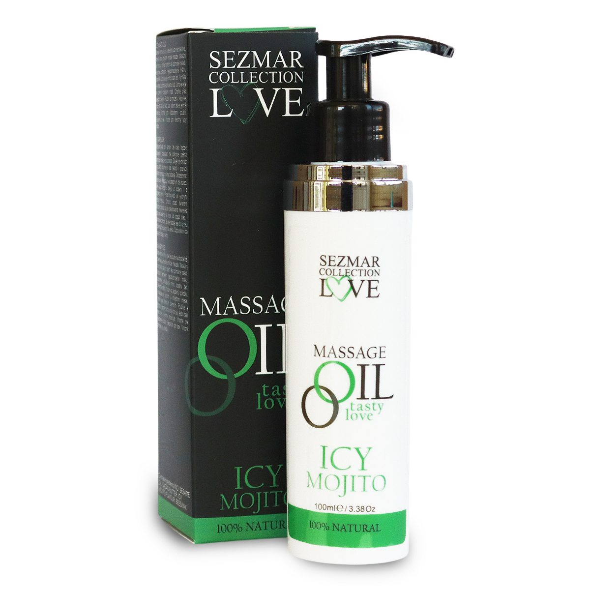 Ulei de masaj intim Mojito, 100 ml