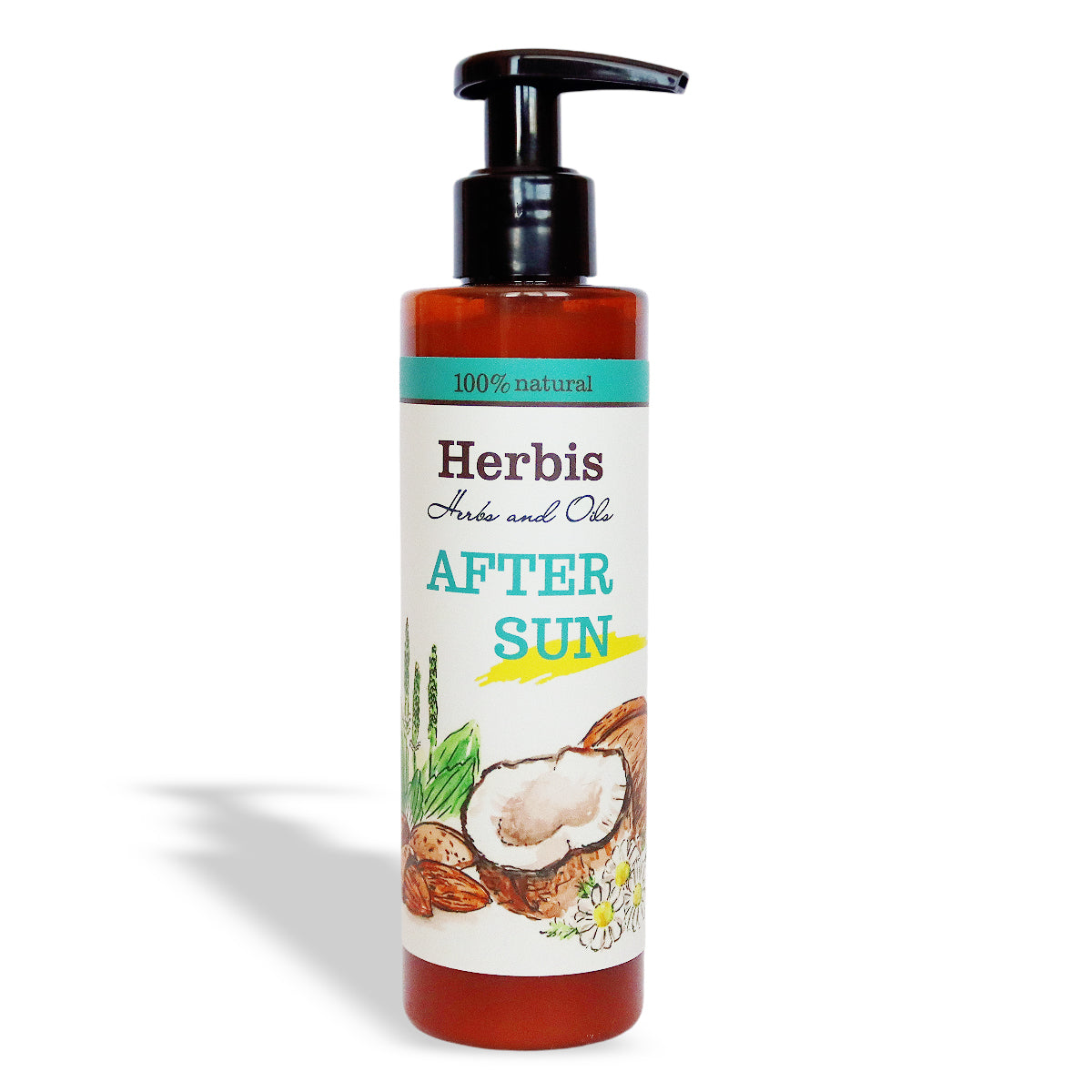 Loțiune naturală după soare HERBIS, 200 ml