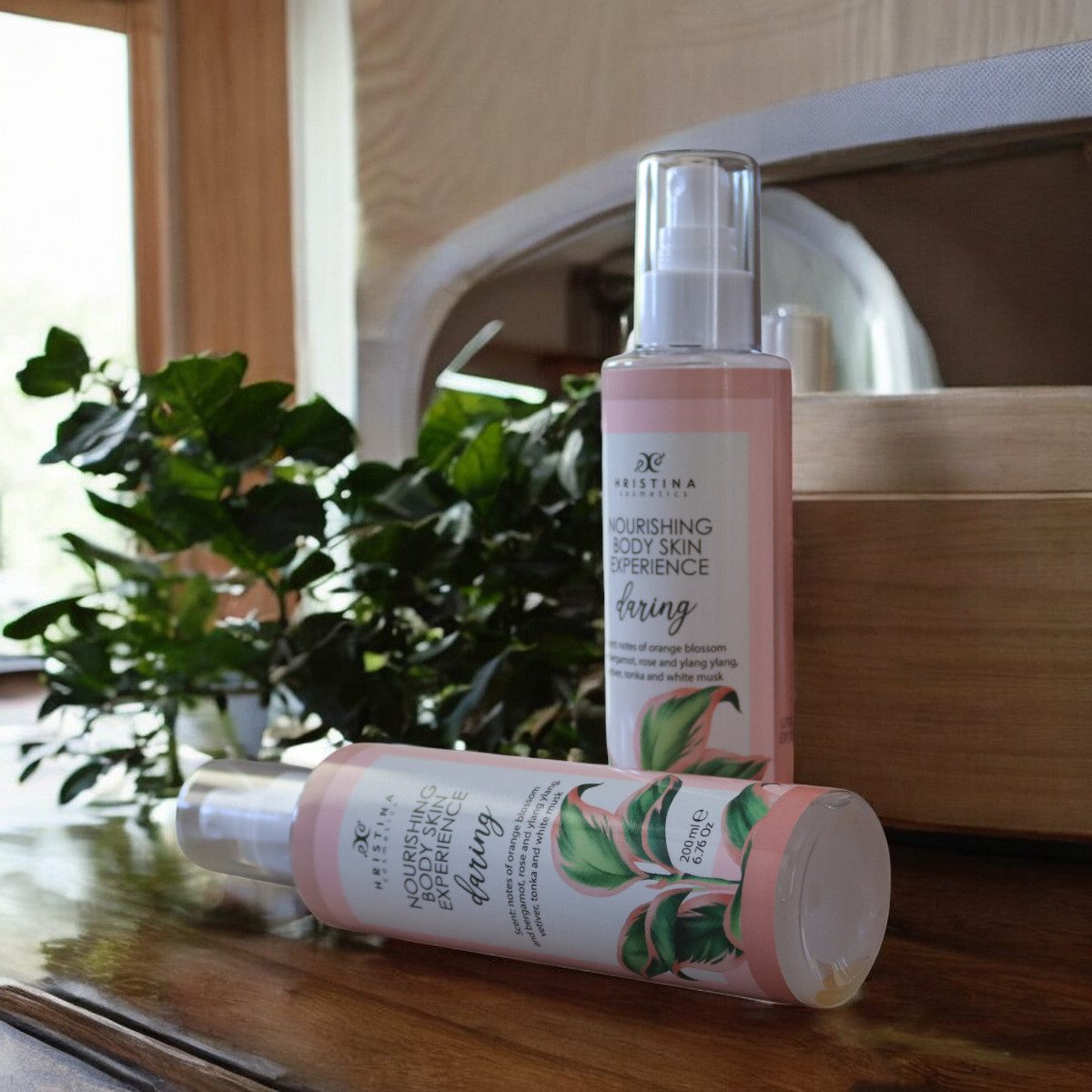 Spray hidratant cu ulei de corp Daring, 200 ml