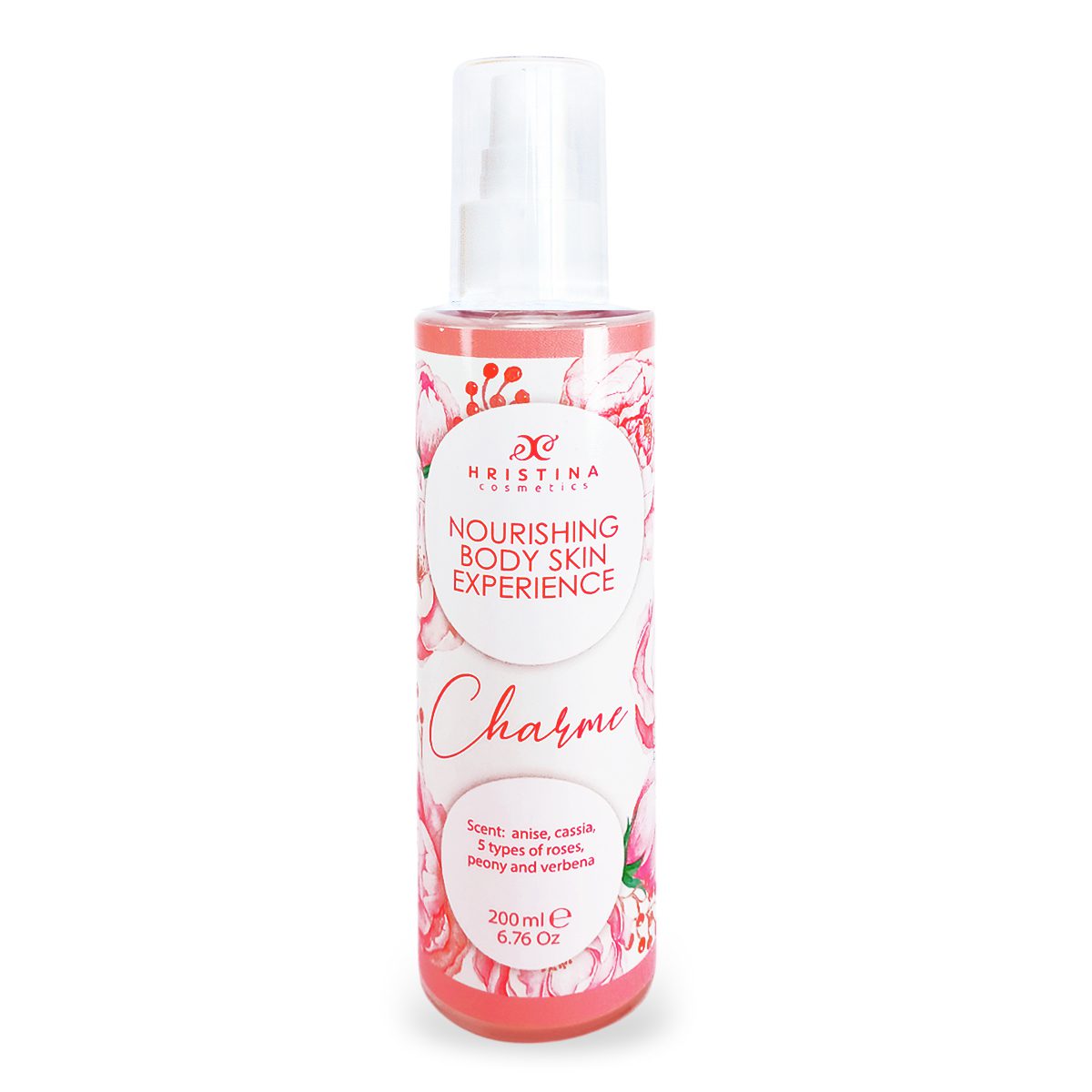 Spray hidratant cu ulei de corp Charm, 200 ml