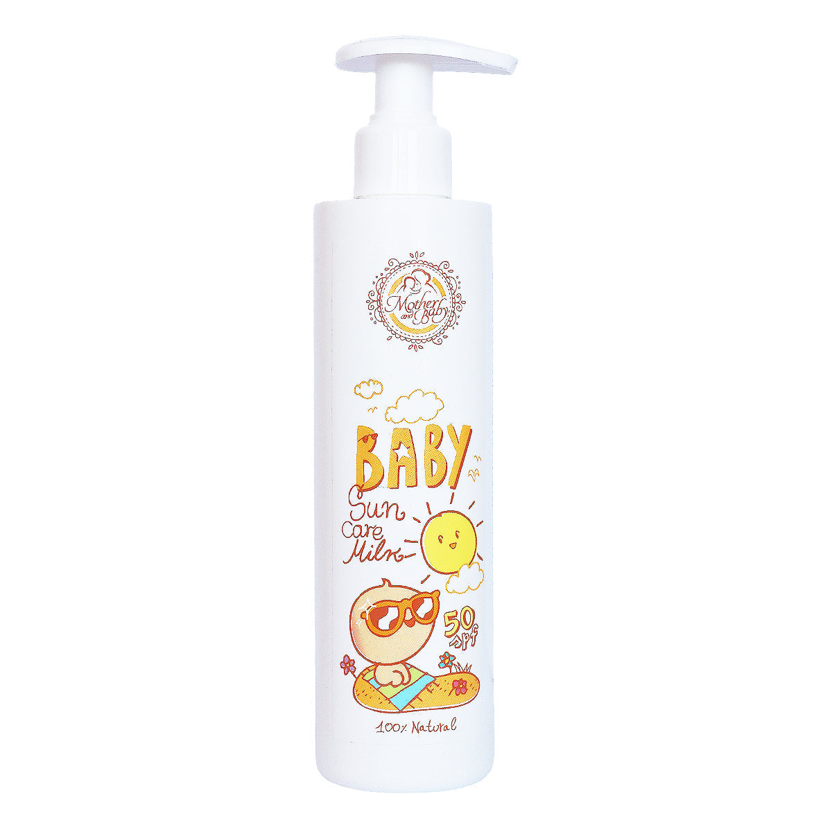 Lapte cu protecție solară pentru bebeluși și copii mici SPF50, 250 ml