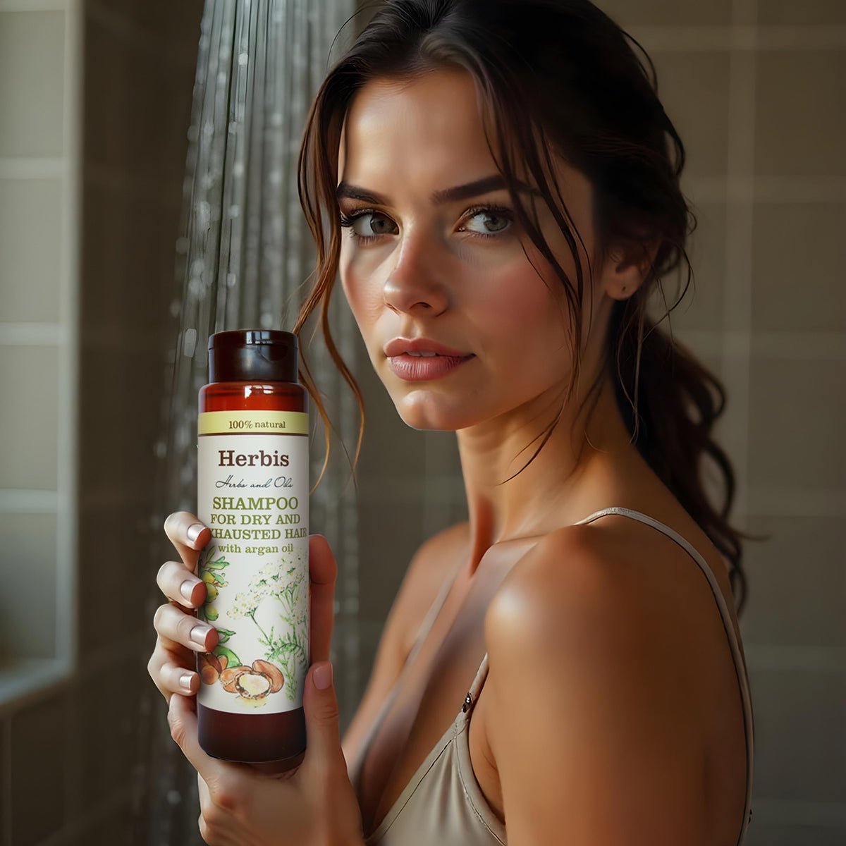 Șampon HERBIS pentru păr uscat și deteriorat, 300 ml