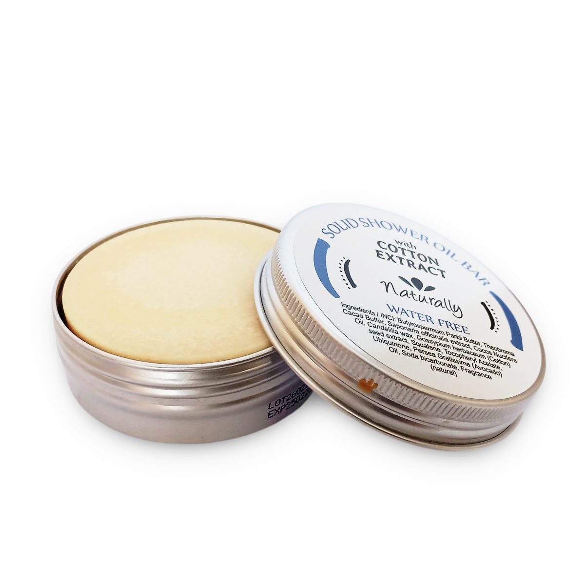 Ulei de duș cu extract de bumbac, 70 gr