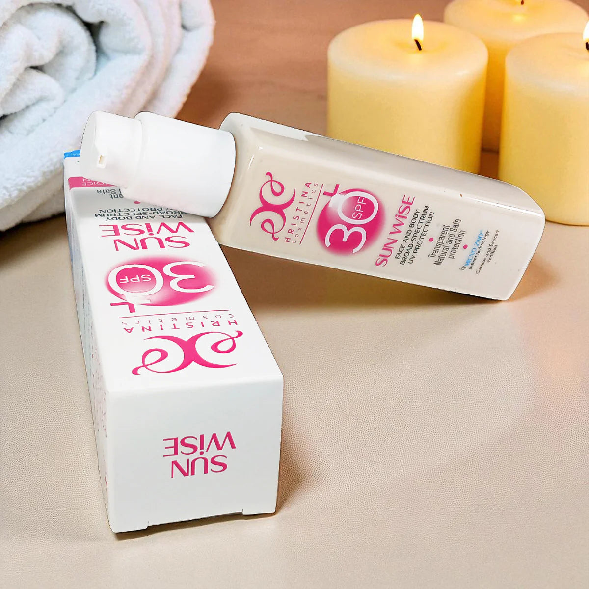 Sun Wise 30 SPF pentru FAȚĂ și CORP cu protecție UV cu spectru larg