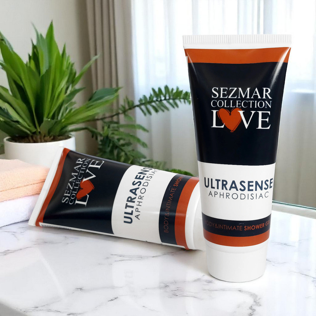 Gel de duș afrodisiac Ultrasense, 200 ml