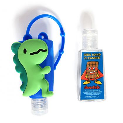 Gel de curățare a mâinilor pentru copii „Chocolate” într-un recipient moale din silicon, 30 ml